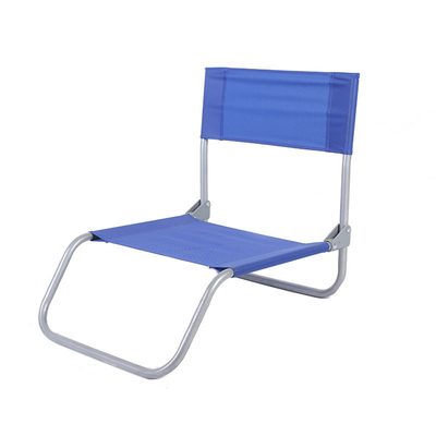 Silla de acampada al aire libre de acero con silla plegable portátil para playa y ocio