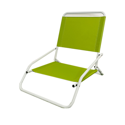 Silla plegable de acero inoxidable para el exterior para ocio 2024 Silla portátil de playa de campamento