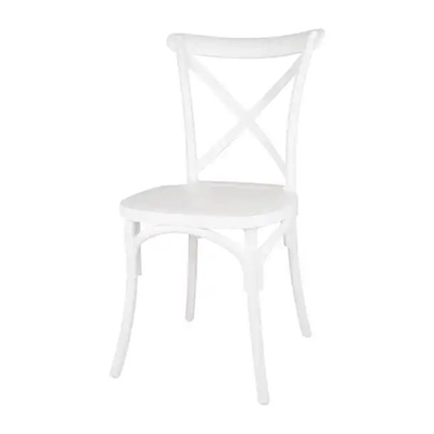 Silla trasera de plástico de estilo moderno perfecta para el mercado de muebles de exterior.