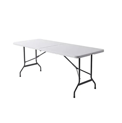 Mesa plegable ligera de 6 pies estilo de diseño moderno ideal para banquetes y barbacoas al aire libre