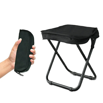 Instalaciones de ocio Sillones de picnic al aire libre de aleación de aluminio plegable portátil con mini bolsa