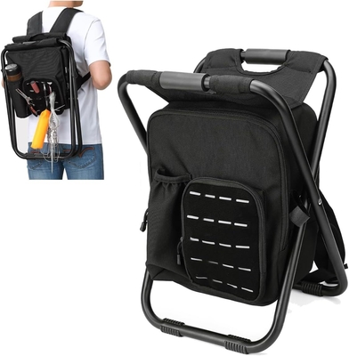 Mesa de exterior 3 en 1 Muelle de mochila portátil plegable para acampar y senderismo