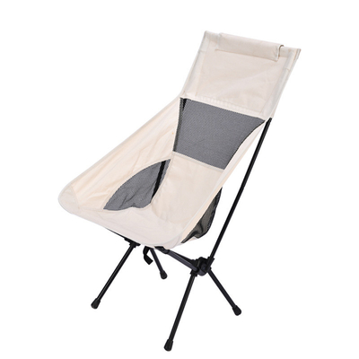 Silla plegable ajustable de acero inoxidable para actividades al aire libre e interior